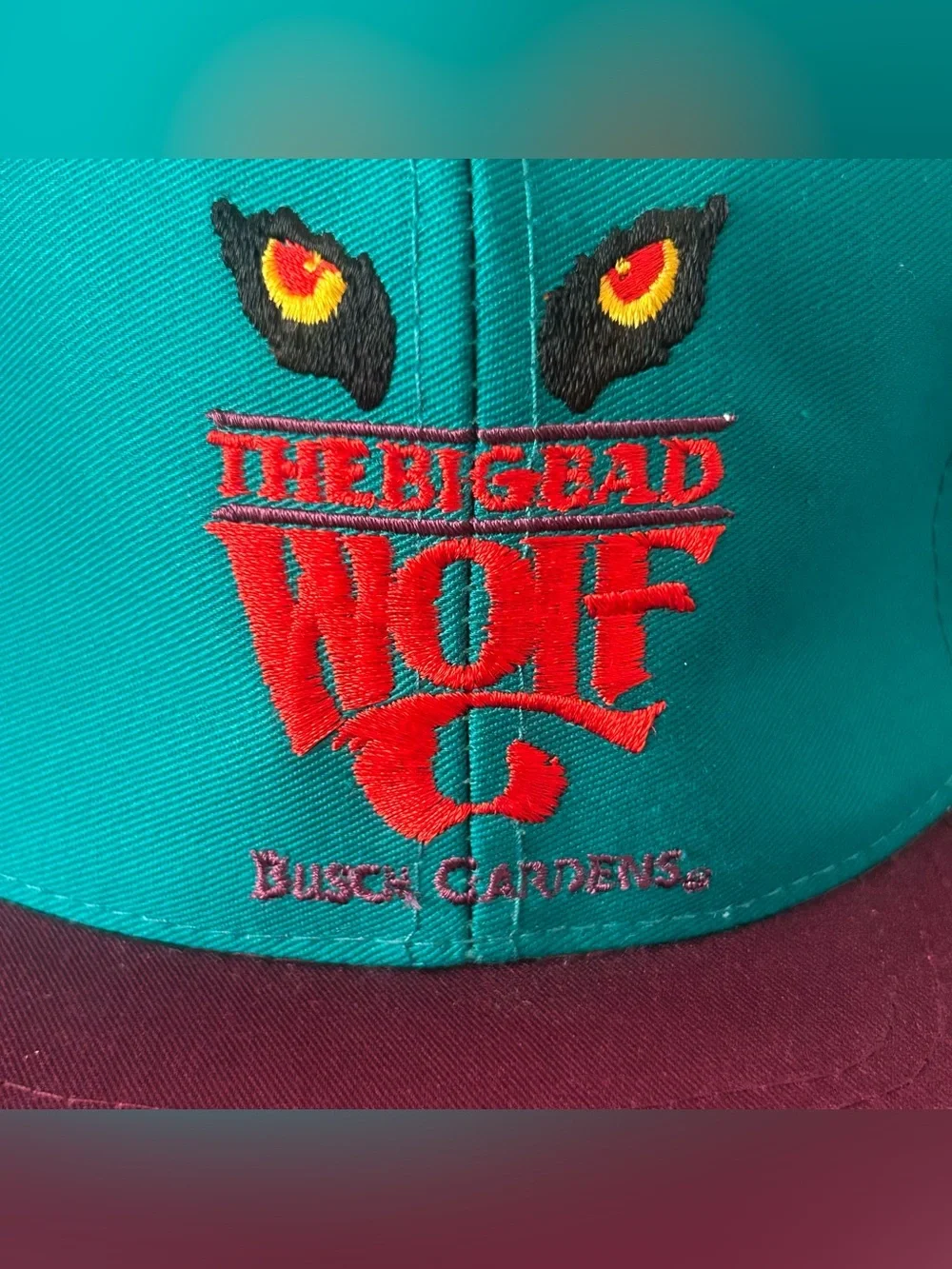 Vintage 1990s Busch Gardens Kid's Snapback Hat Cap - Retro 90s Nostalgia